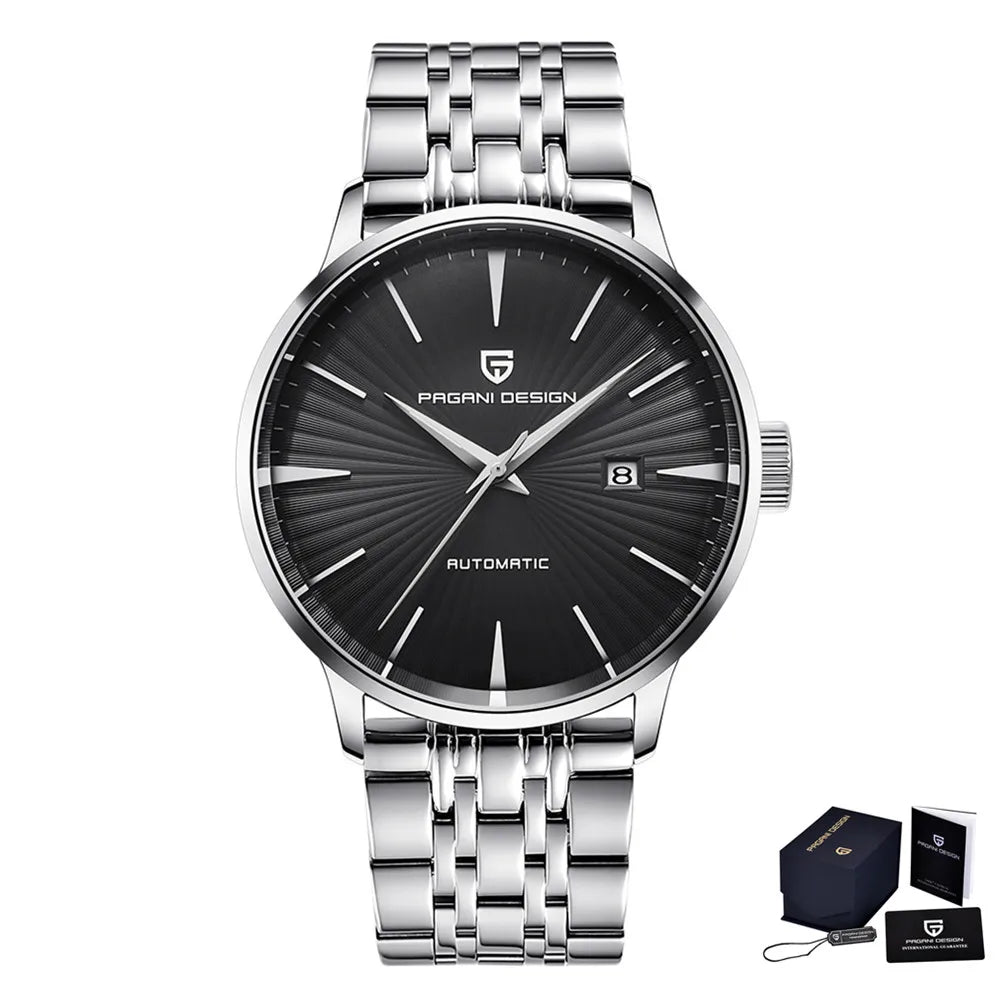 Men's Automatic Mechanical Watch Sapphire Crystal 43mm
