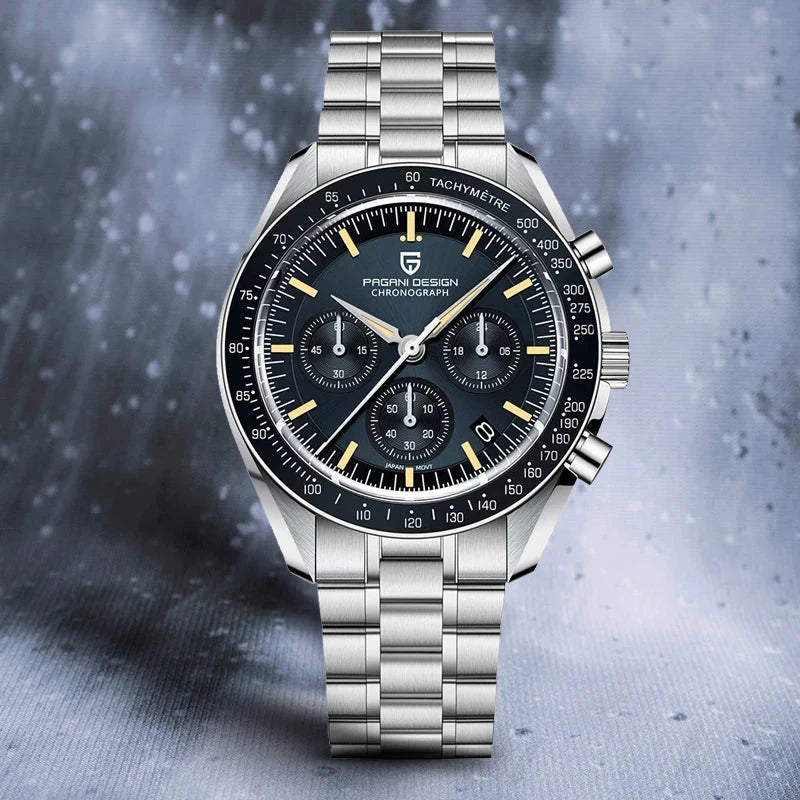 Retro Stainless Steel Quartz Watch