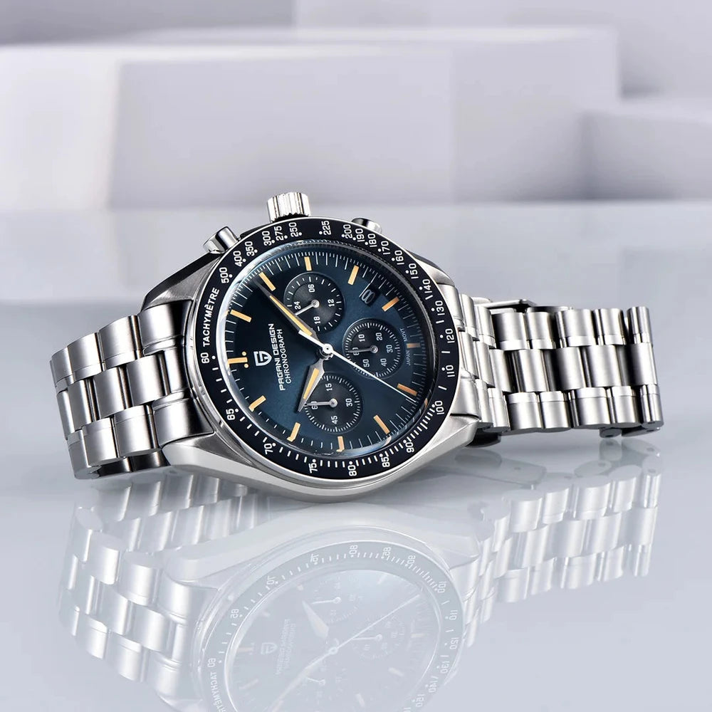 Retro Stainless Steel Quartz Watch