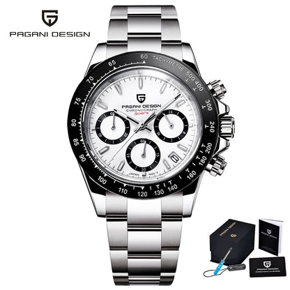 Men’s Meteorite Dial Chronograph Watch Sapphire Crystal