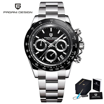 Men’s Meteorite Dial Chronograph Watch Sapphire Crystal
