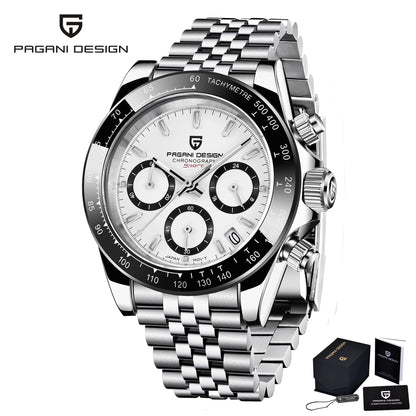 Men’s Meteorite Dial Chronograph Watch Sapphire Crystal