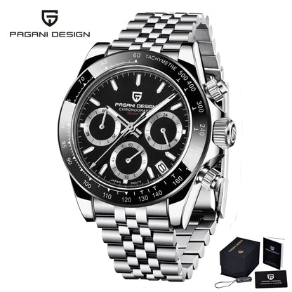 Men’s Meteorite Dial Chronograph Watch Sapphire Crystal