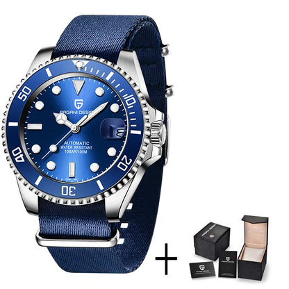 Men’s Automatic Dive Watch 100m With Sapphire Crystal