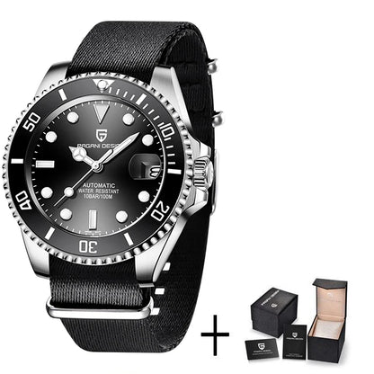 Men’s Automatic Dive Watch 100m With Sapphire Crystal
