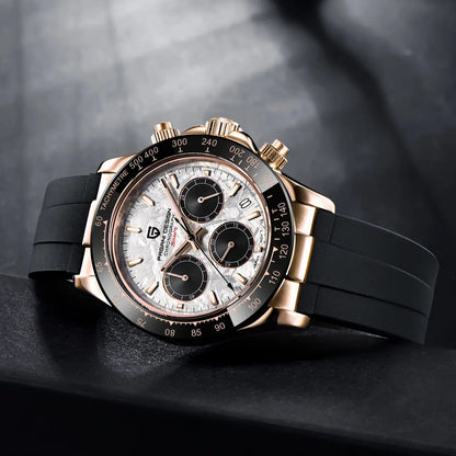 Men’s Meteorite Dial Chronograph Watch Sapphire Crystal