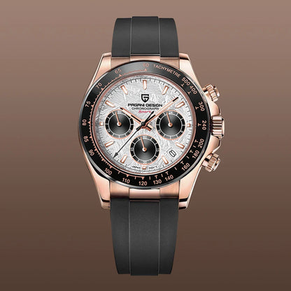 Men’s Meteorite Dial Chronograph Watch Sapphire Crystal