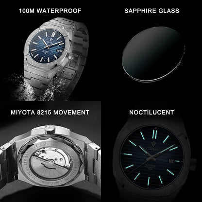 Automatic Diver Watch With Sapphire Crystal 100M