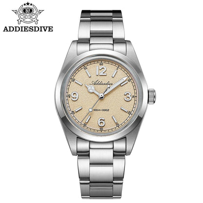 Men’s 36mm Dive Watch Quartz 100m With Luminous Dial