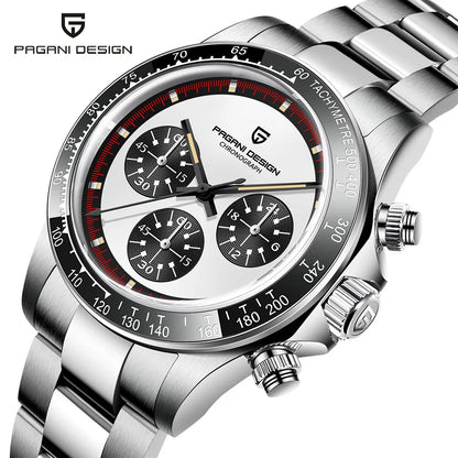Men’s Chronograph Quartz Watch Ceramic Bezel 100 m