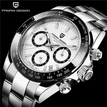 Men’s Chronograph Sport Watch Sapphire Crystal 100M