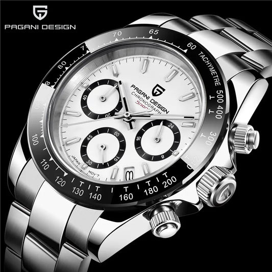 Men’s Chronograph Sport Watch Sapphire Crystal 100M