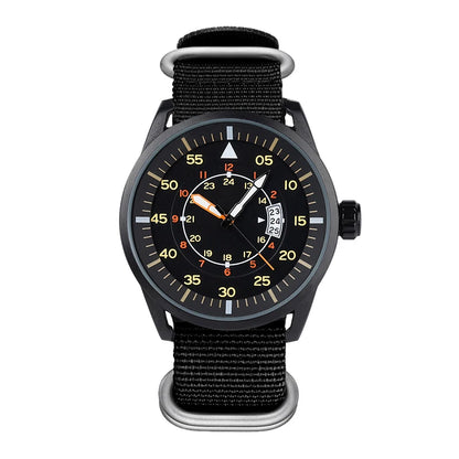 Men's Luminous Quartz Watch 50M Waterproof Date