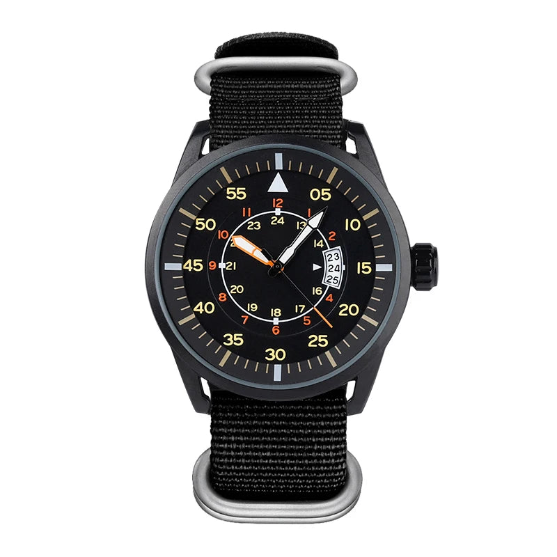 Men's Luminous Quartz Watch 50M Waterproof Date