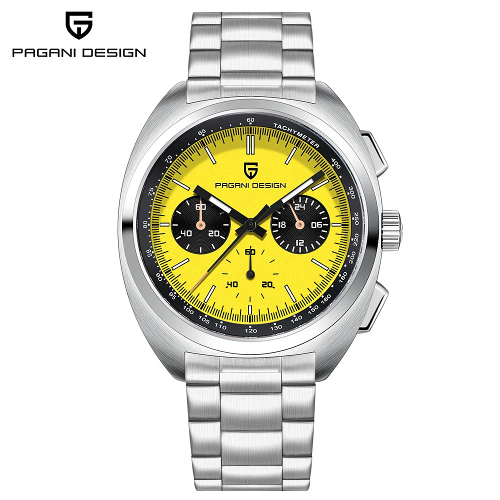 Men’s Chronograph Quartz Watch With Sapphire Crystal