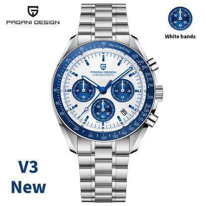 Men’s Quartz Chronograph Watch With Sapphire Crystal