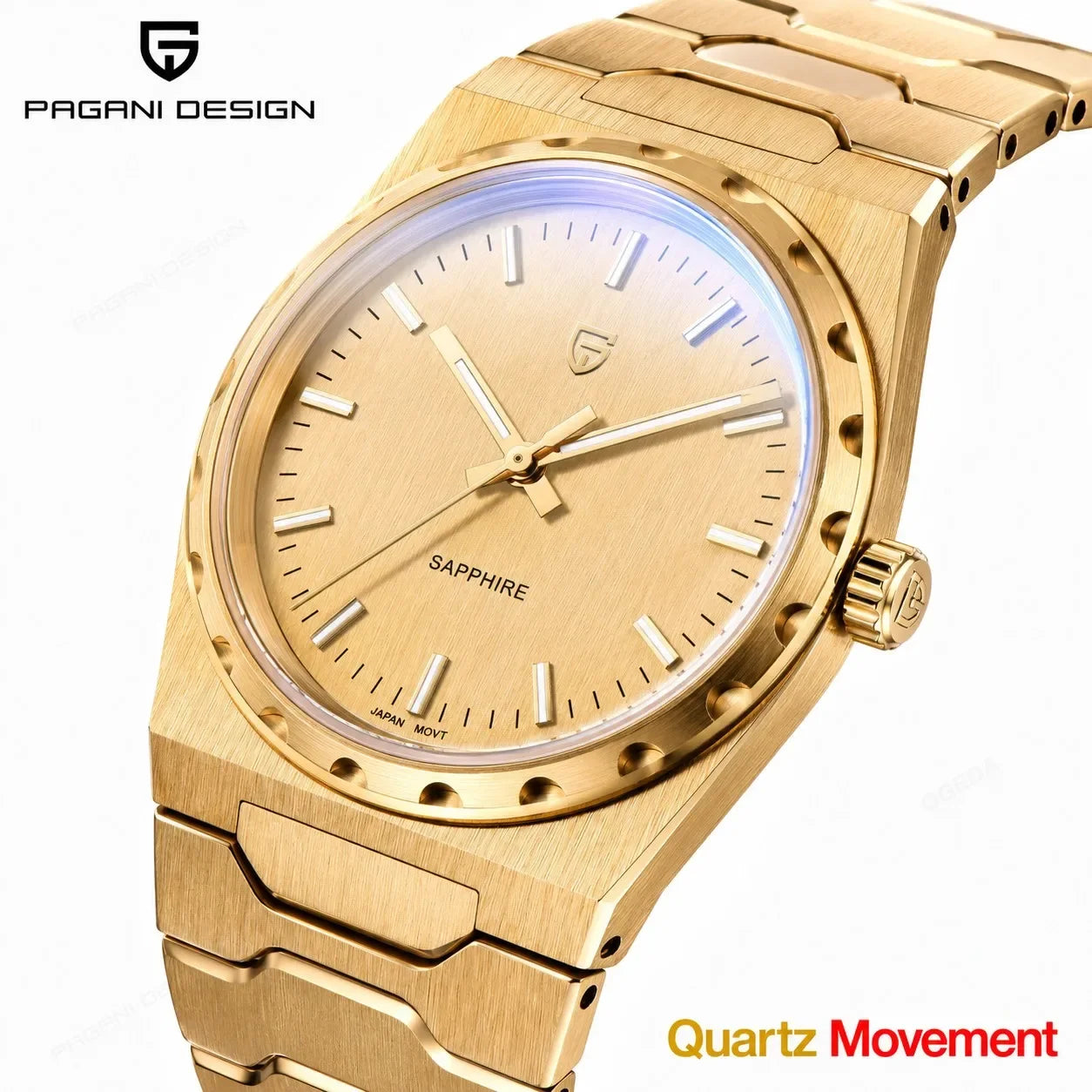 Men’s Slim Quartz Watch 7mm – 10Bar Steel With Sapphire
