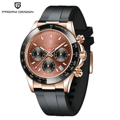 Men’s Chronograph Sport Watch Sapphire Crystal 100M