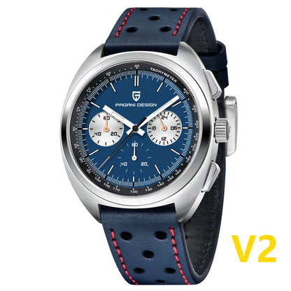 Men’s Racing Chronograph Watch Quartz Stainless Steel