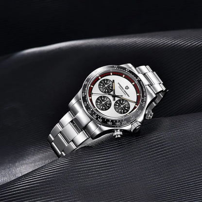 Men’s Luxury Chronograph Quartz Watch 100 m Waterproof