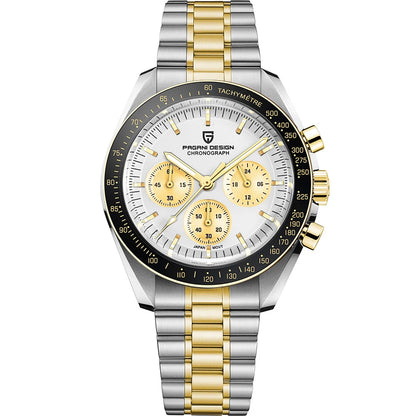 Moonwatch-Style Men’s Chronograph Quartz Watch