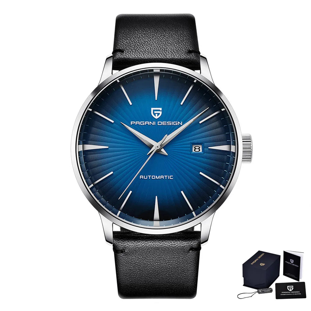 Men's Automatic Mechanical Watch Sapphire Crystal 43mm