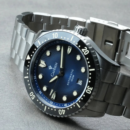 Automatic Sapphire Diver Watch – 100 m Water Resistant