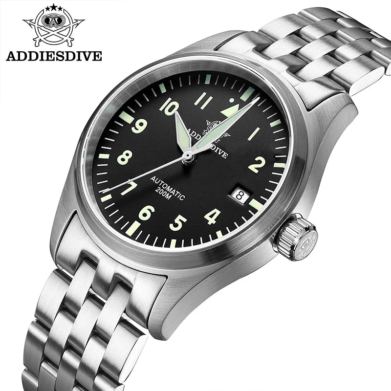 Men's Automatic Dive Watch With Sapphire Crystal