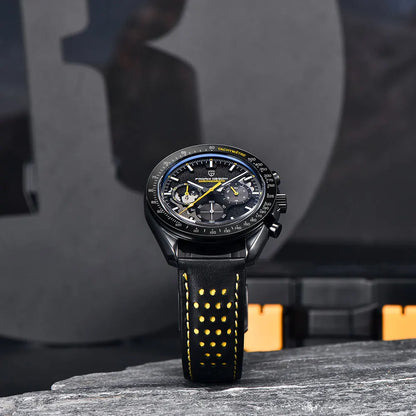Men’s Moon Chronograph Quartz Watch Sapphire 100M