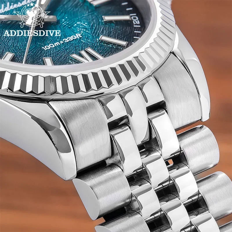 Men’s 36mm Quartz Dress Watch Sapphire & 100m Water