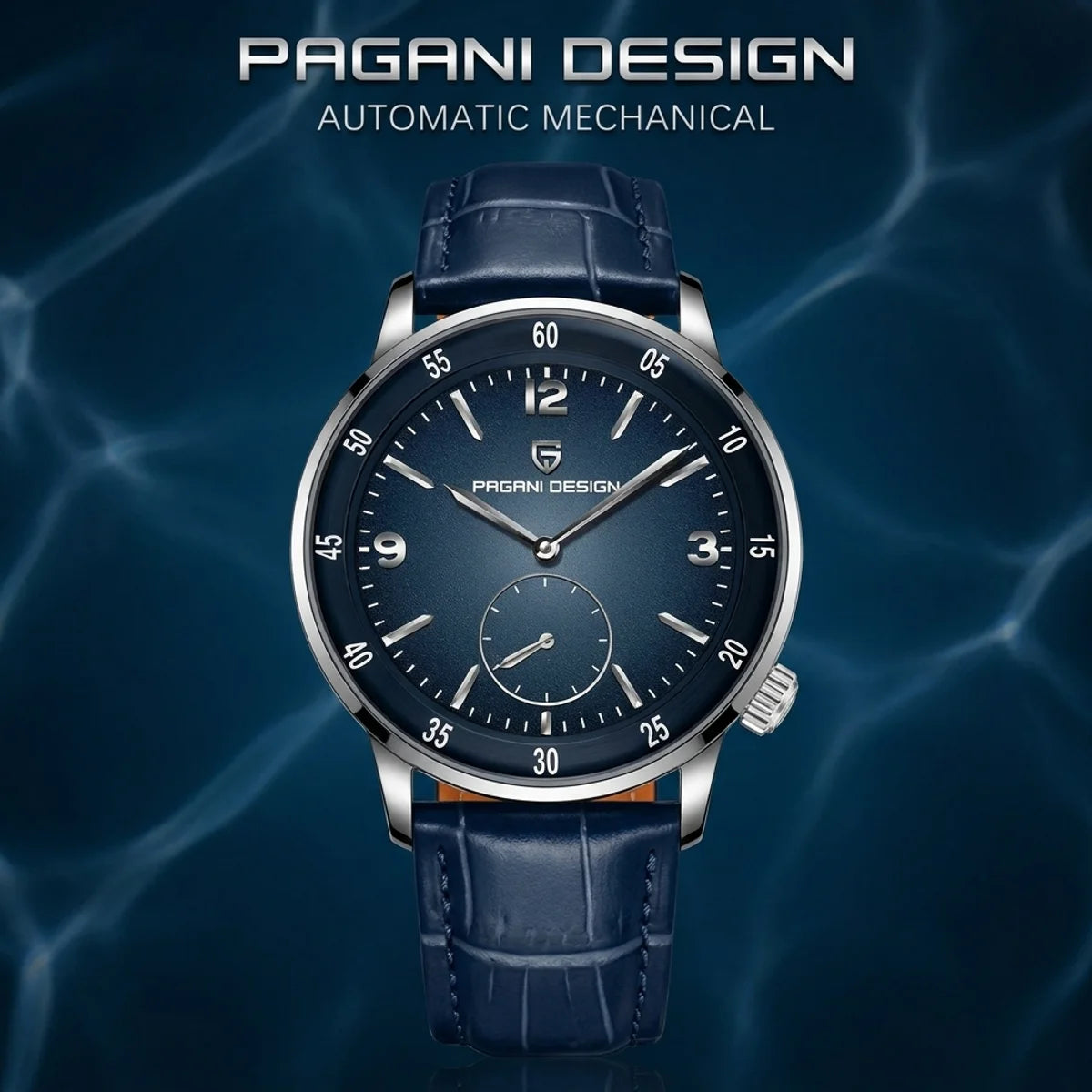Men's 42 mm Automatic Mechanical Watch 10 Bar Waterproof
