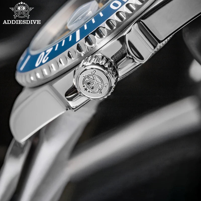Men’s 200M Dive Quartz Watch Ceramic Bezel Stainless Steel
