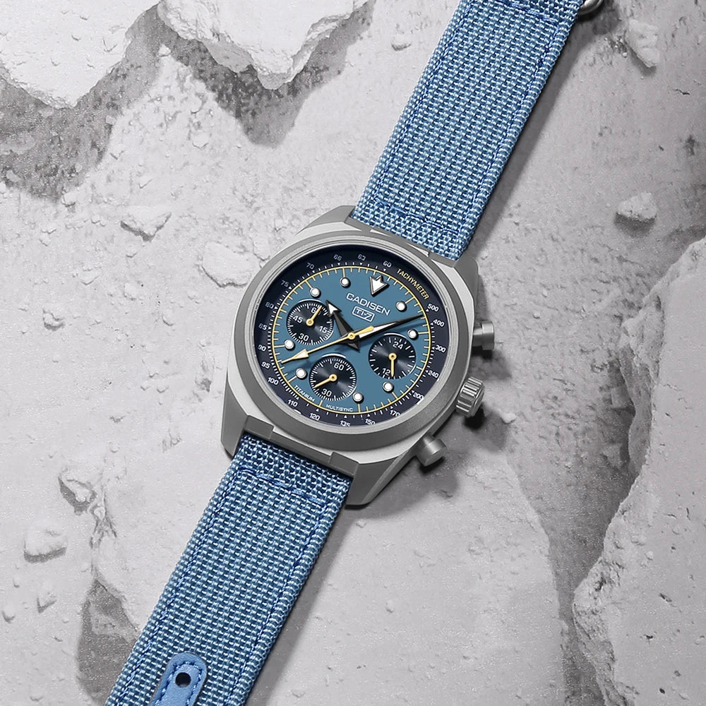 Titanium Chronograph Watch With Sapphire Crystal