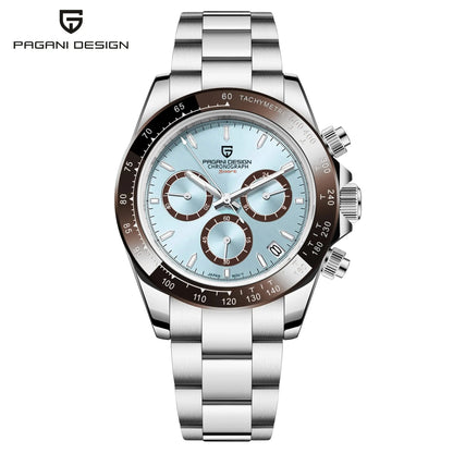 Men’s Meteorite Dial Chronograph Watch Sapphire Crystal