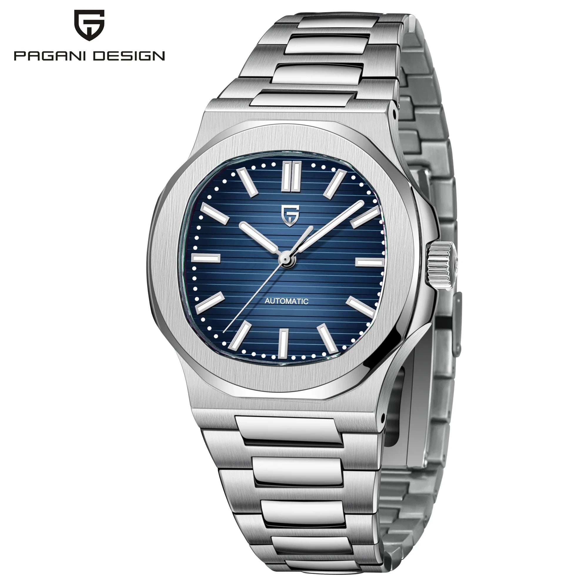 Men’s Luxury Mechanical Watch Stainless Steel Sapphire