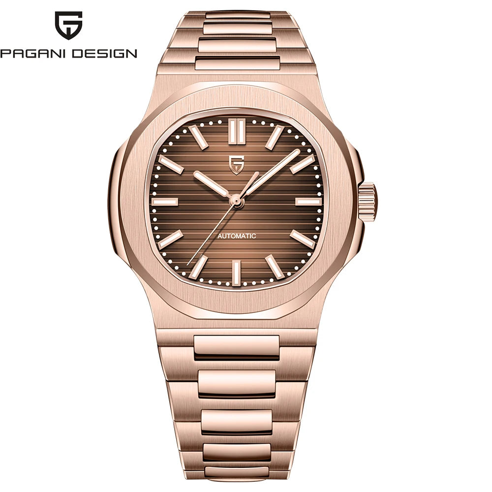 Men’s Luxury Mechanical Watch Stainless Steel Sapphire