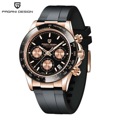 Men’s Quartz Chronograph Watch Sapphire Crystal 10 Bar