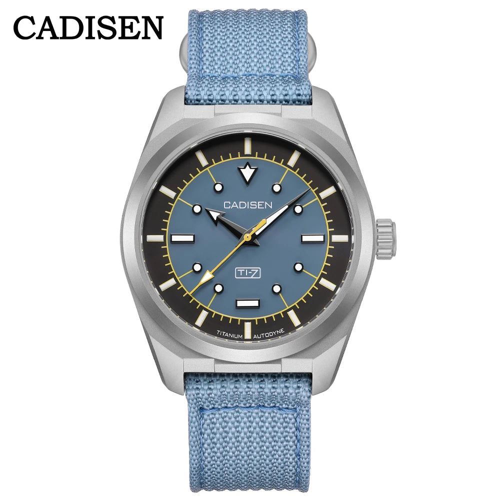 Titanium Automatic Dive Watch – Sapphire Crystal & Lume
