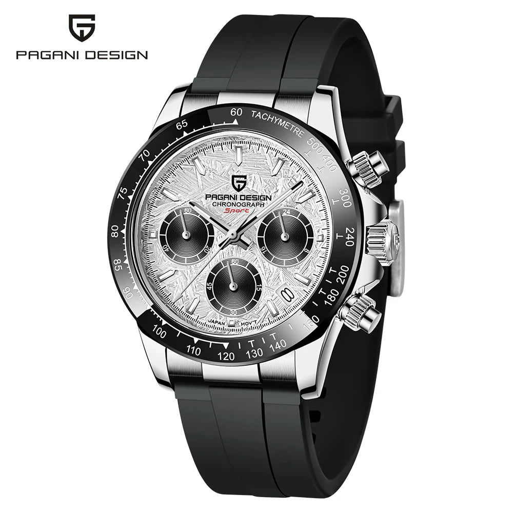 Men’s Quartz Chronograph Watch Sapphire Crystal 10 Bar