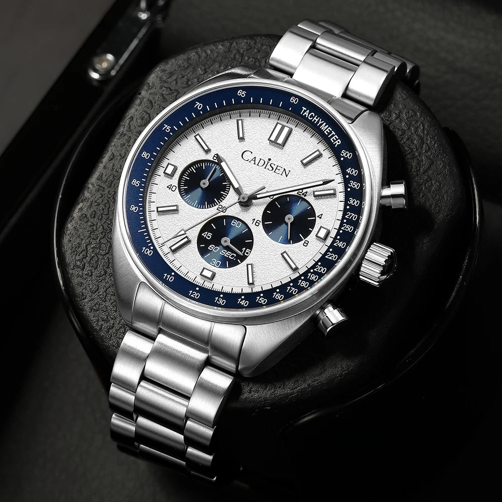 Men’s Quartz Chronograph Watch Sapphire Crystal 5ATM