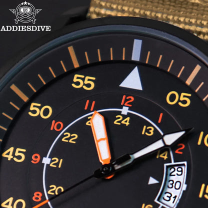 Men's Luminous Quartz Watch 50M Waterproof Date