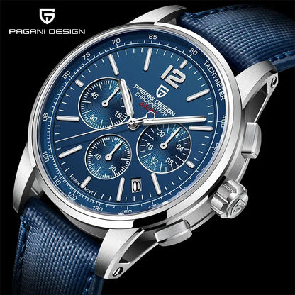 Men’s Chronograph Sports Watch Quartz 10 Bar Waterproof