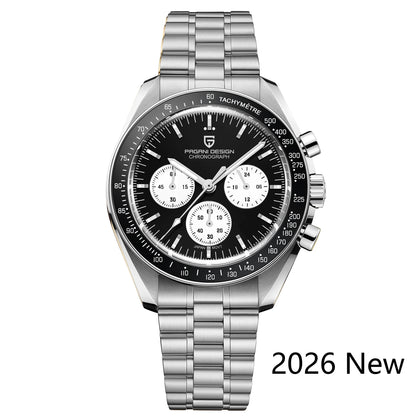 Men’s Quartz Chronograph Watch With Sapphire Crystal