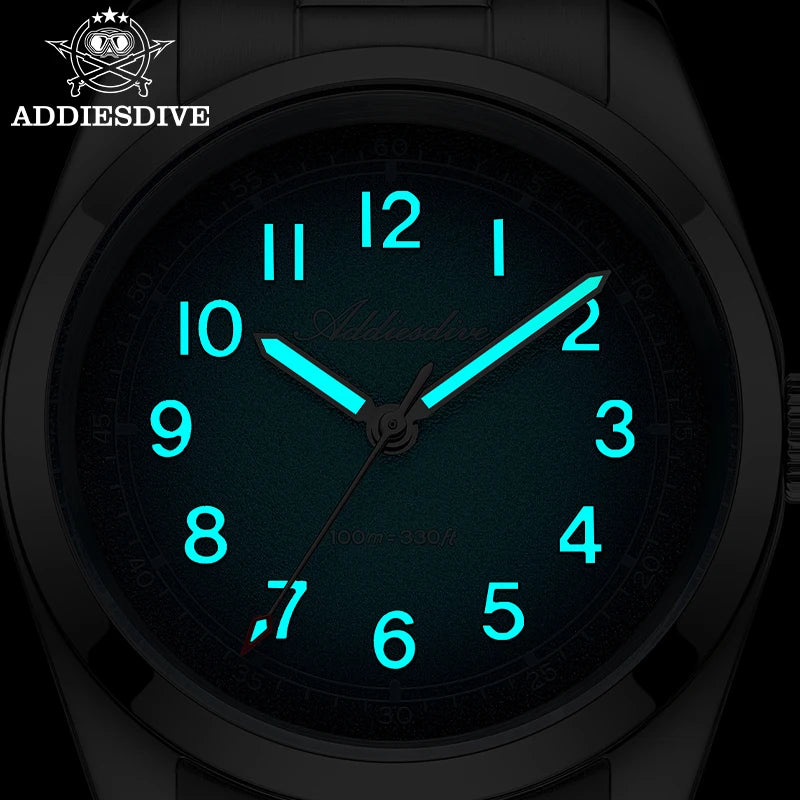 Men’s Luxury Quartz Dive Watch Sapphire 100M Waterproof