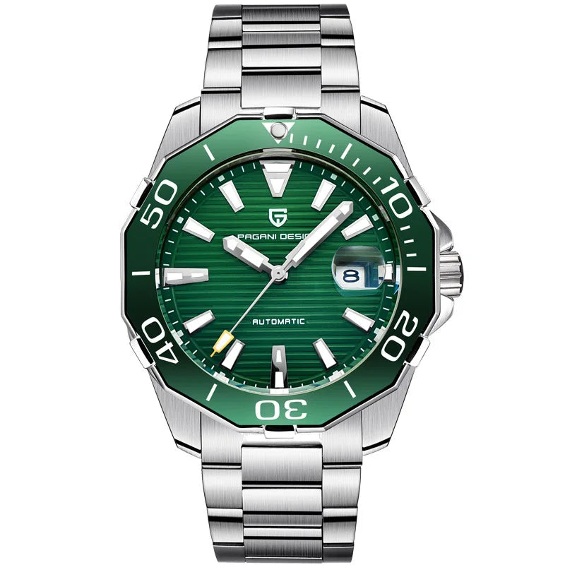 Men’s Automatic Mechanical Watch Stainless Steel Waterproof