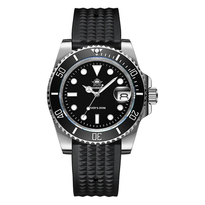 Men's 200 m Dive Watch Quartz 316L Steel Luminous