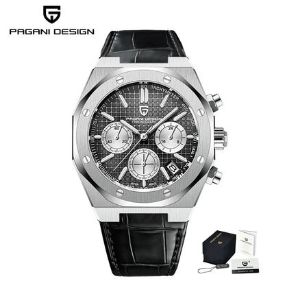 Men’s 40 mm Quartz Chronograph Watch Sapphire 20 Bar