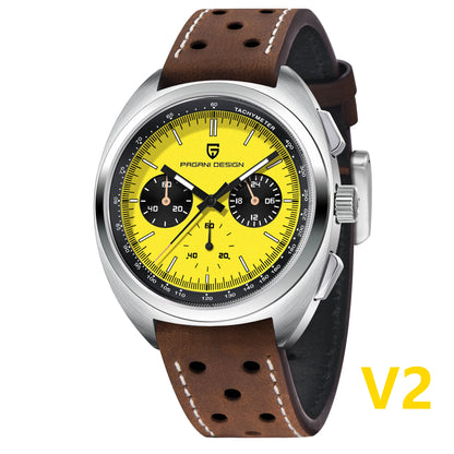 Men’s Racing Chronograph Watch Quartz Stainless Steel