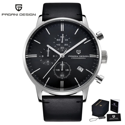 Men’s Chronograph Quartz Watch Sapphire Crystal 3Bar