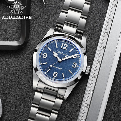 Men’s 36mm Dive Watch Quartz 100m With Luminous Dial